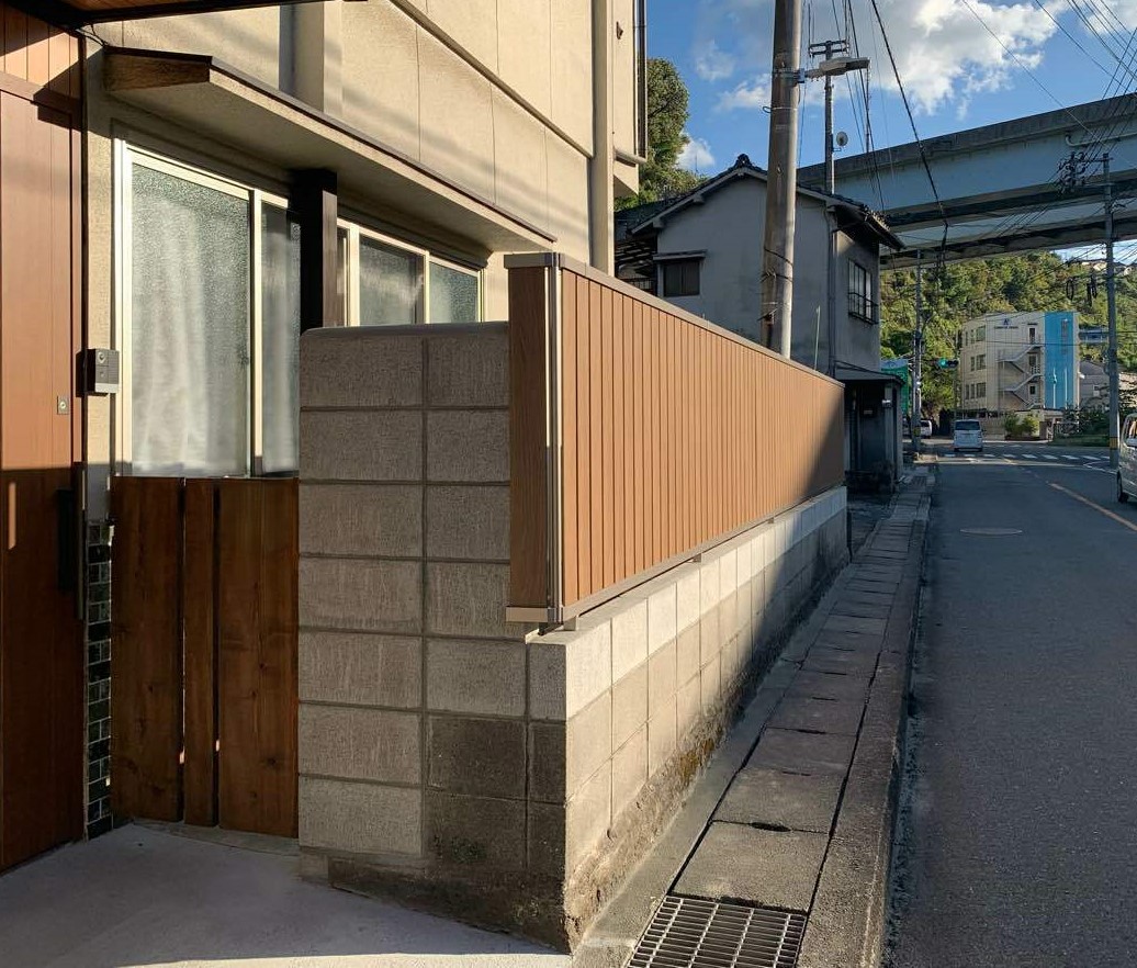 気になっていたブロックもきれいになりました！！ 写真